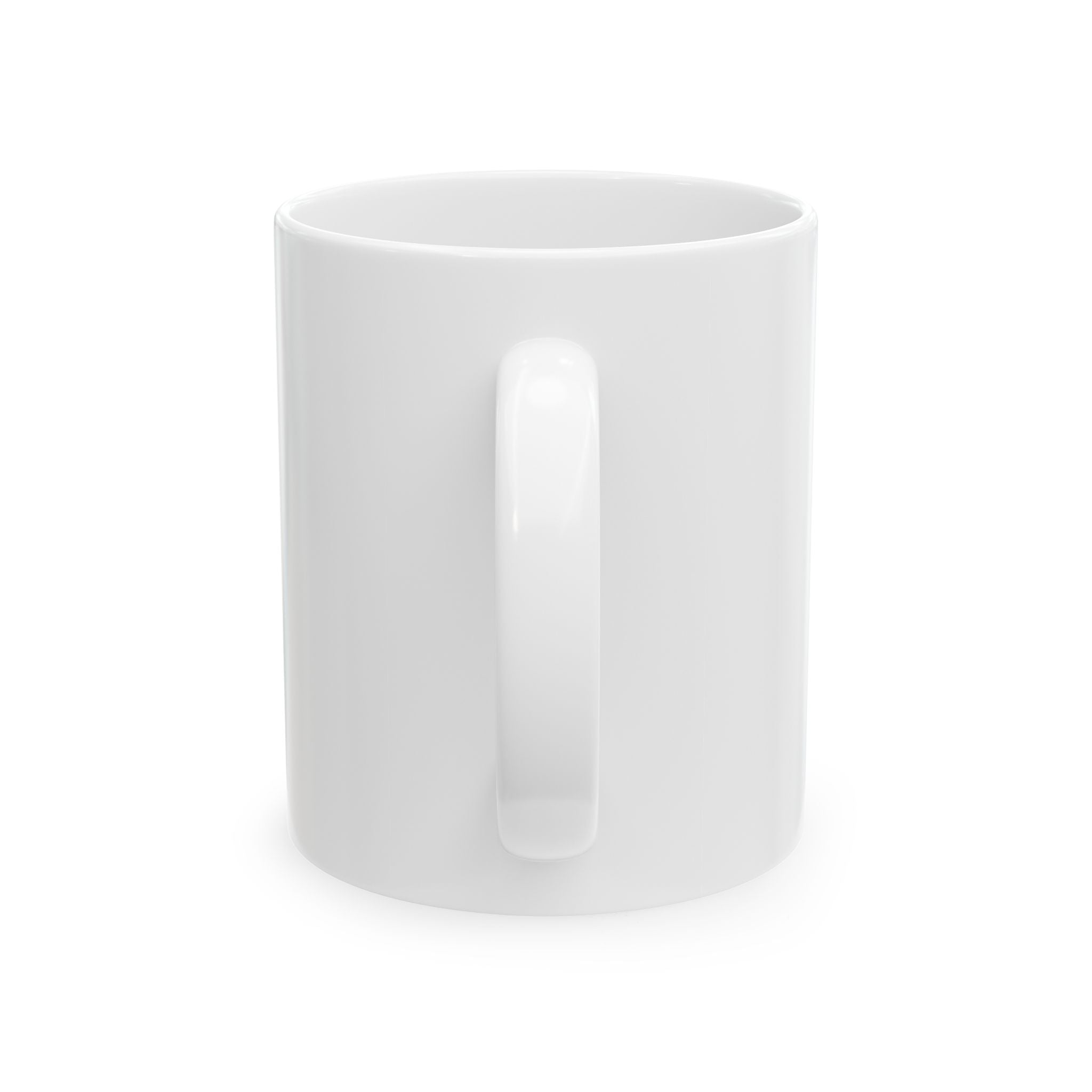 Man of Faith Ceramic Mug — Lion Cross Design (11oz & 15oz)