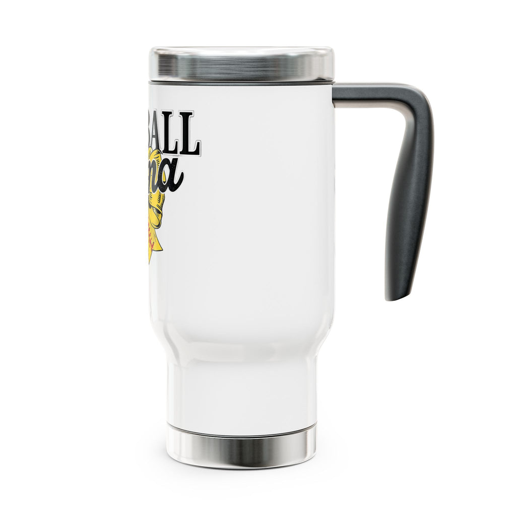 Stainless Steel Travel Mug with Handle