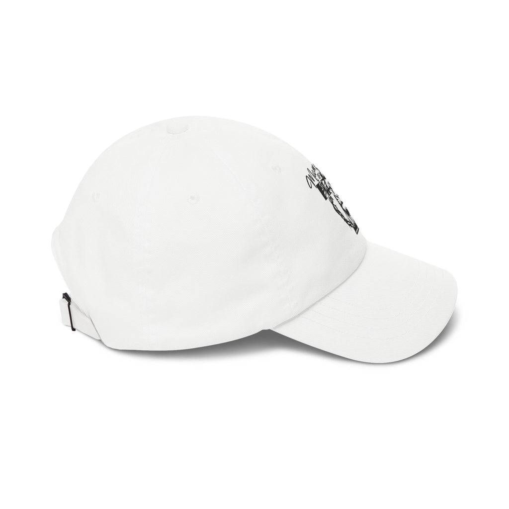 Classic Dad Cap — Lion & Cross 'More Faith' Embroidered Baseball Hat
