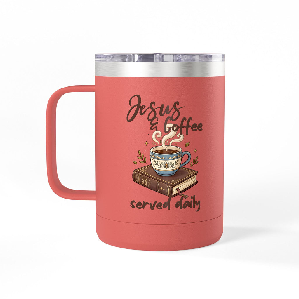 Coffee Tumbler Mug — 15 oz
