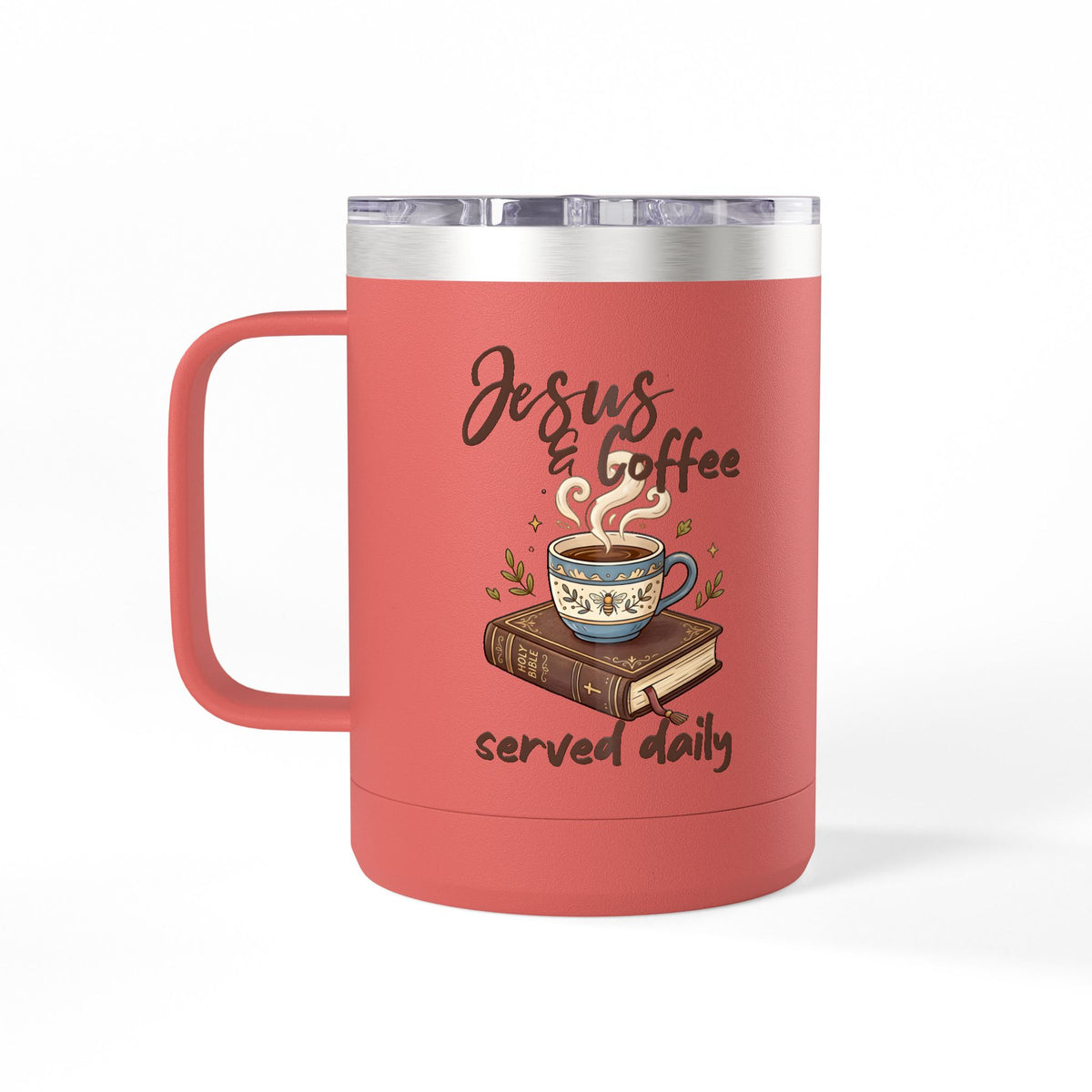 Coffee Tumbler Mug — 15 oz