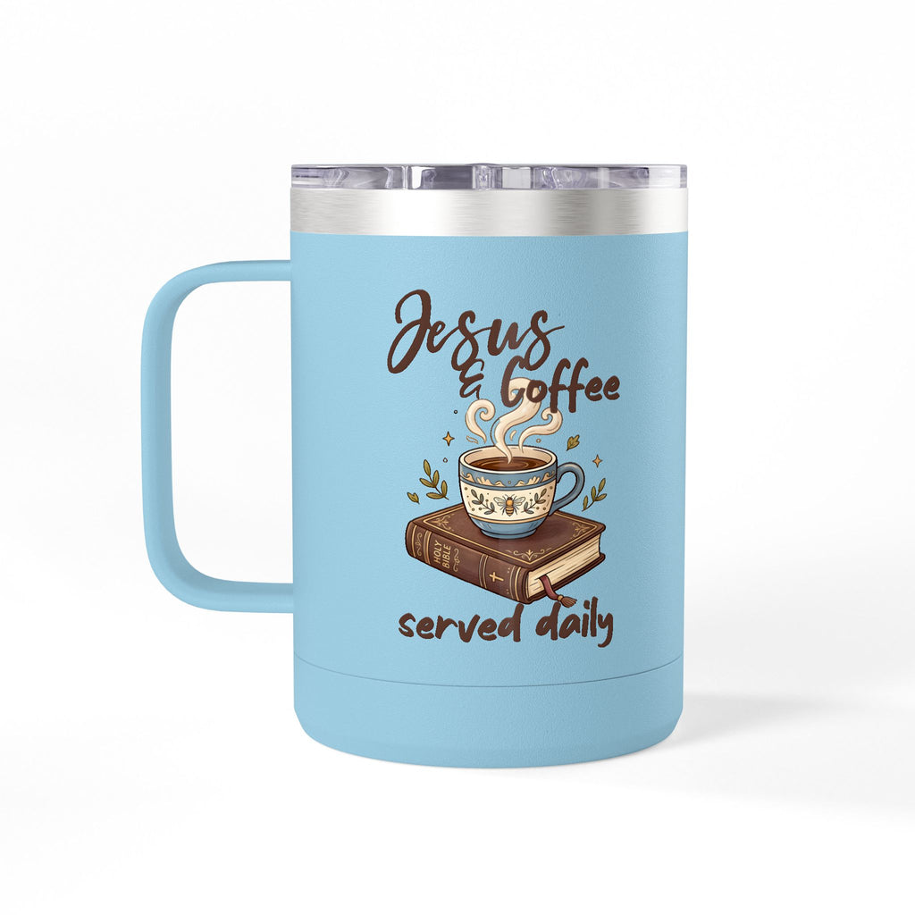 Coffee Tumbler Mug — 15 oz