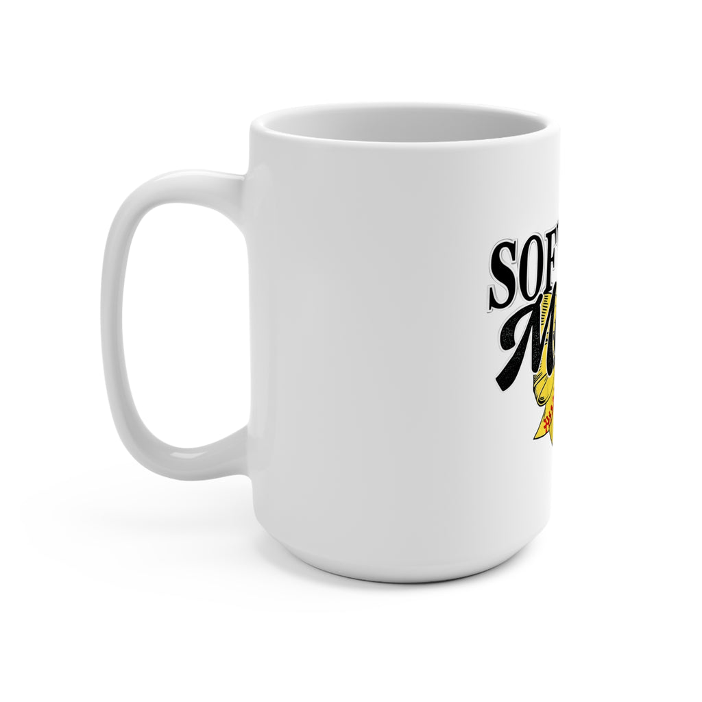 Ceramic Mug — Softball Mama 15 oz