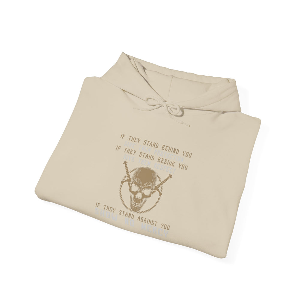 Skull & Crossbones Hoodie – "I Keep Going Till I Fall Asleep" Vintage Graphic Sweatshirt