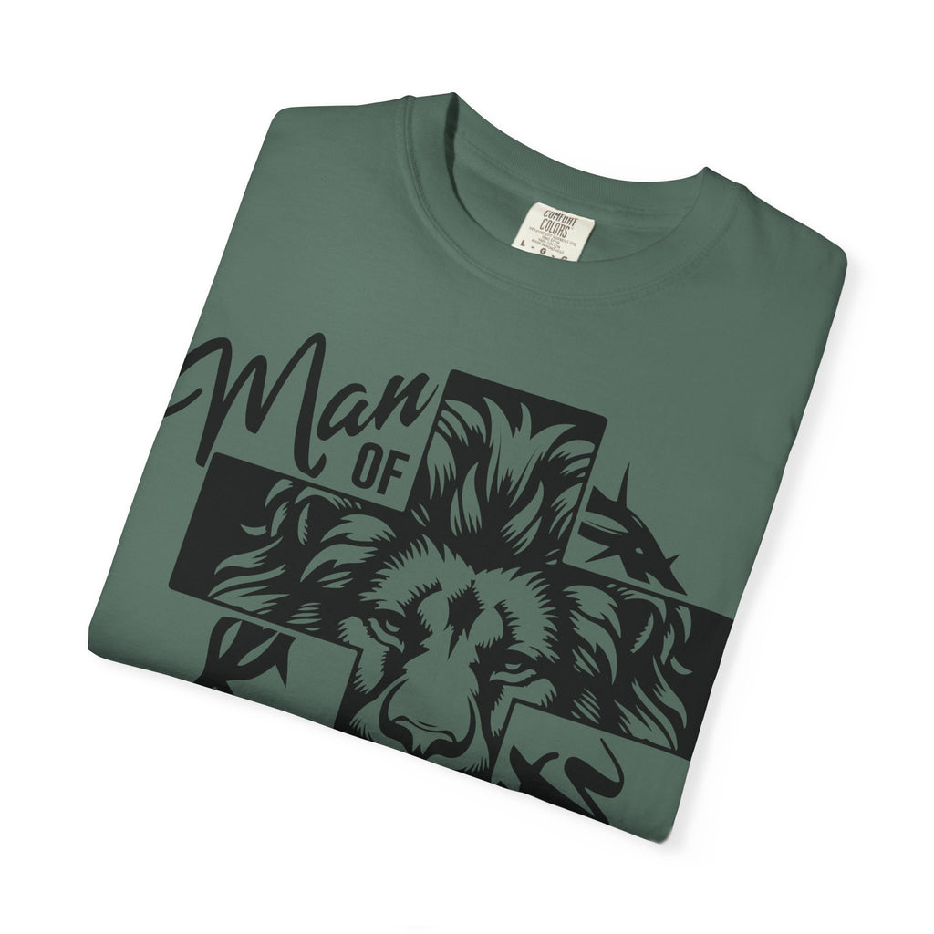 Man of Faith Lion Cross T-Shirt