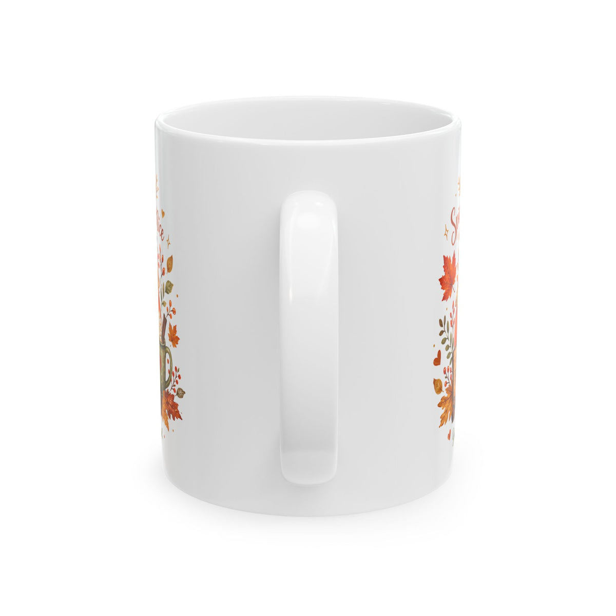 Ceramic Mug — 11 oz Fall Pumpkin