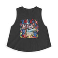 Women's Fourth of July Crop| Patriotic Crop