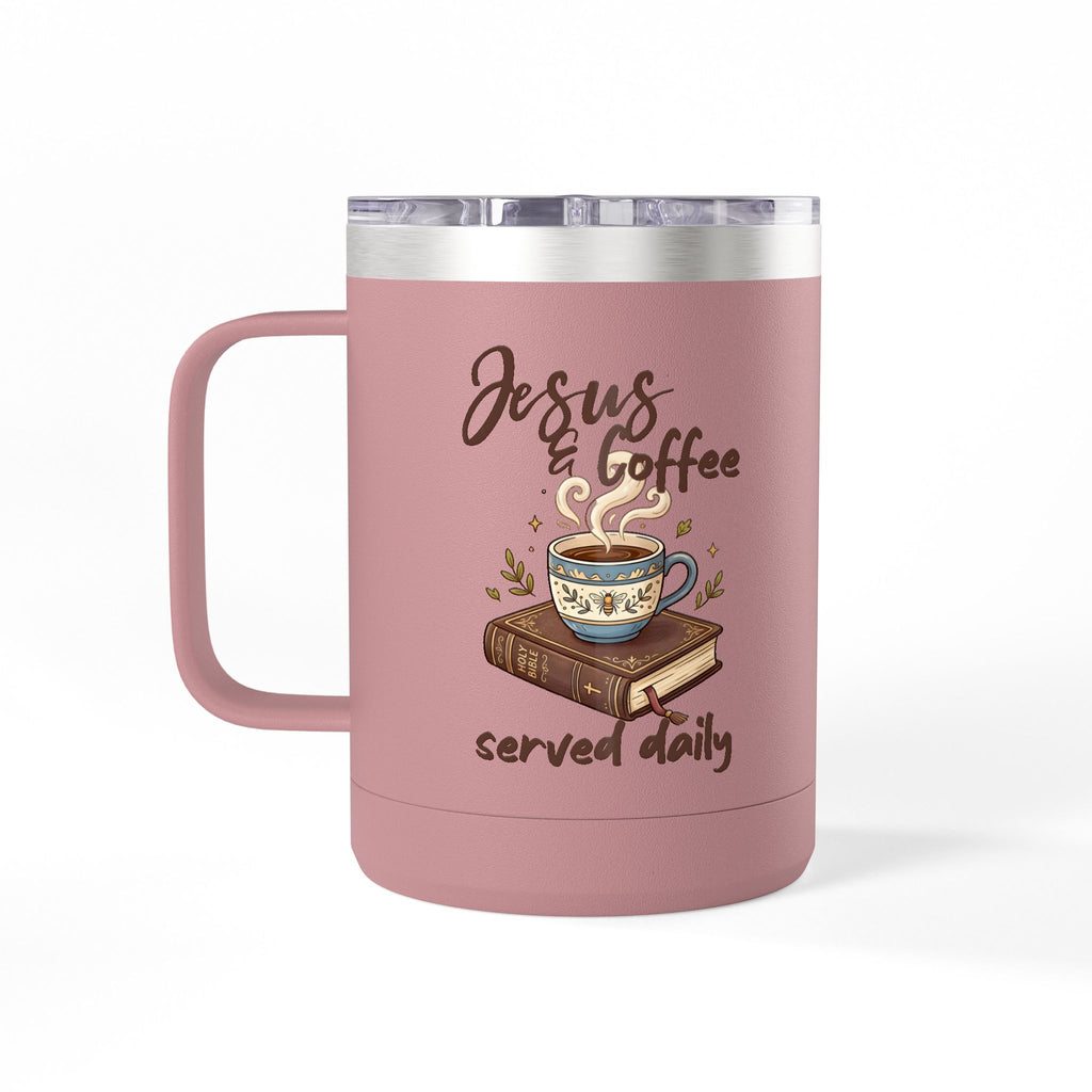 Coffee Tumbler Mug — 15 oz