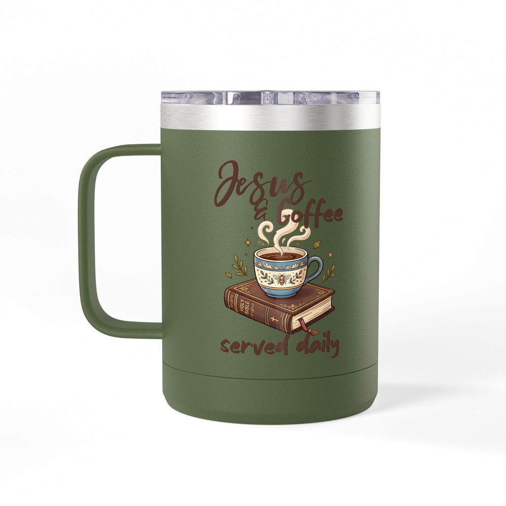 Coffee Tumbler Mug — 15 oz