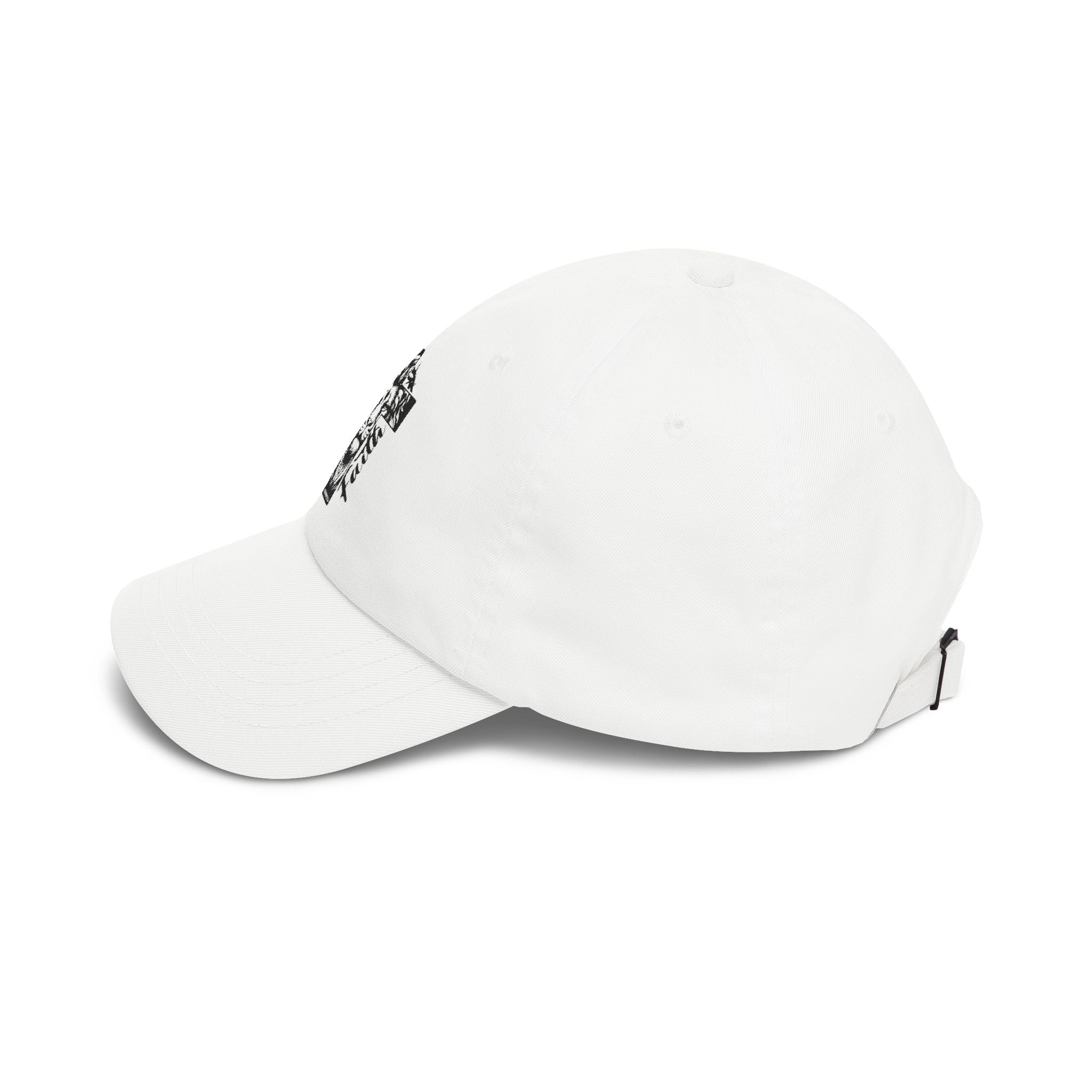 Classic Dad Cap — Lion & Cross 'More Faith' Embroidered Baseball Hat