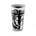 20oz Faith Lion Tumbler – 1 Corinthians Cross Travel Mug