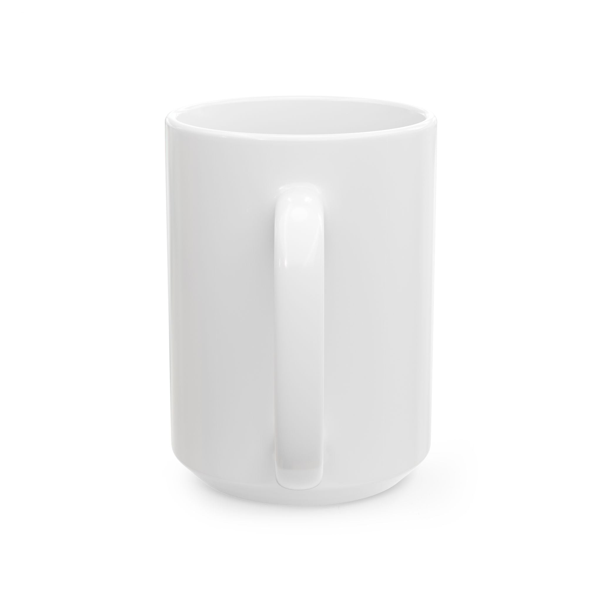 Man of Faith Ceramic Mug — Lion Cross Design (11oz & 15oz)