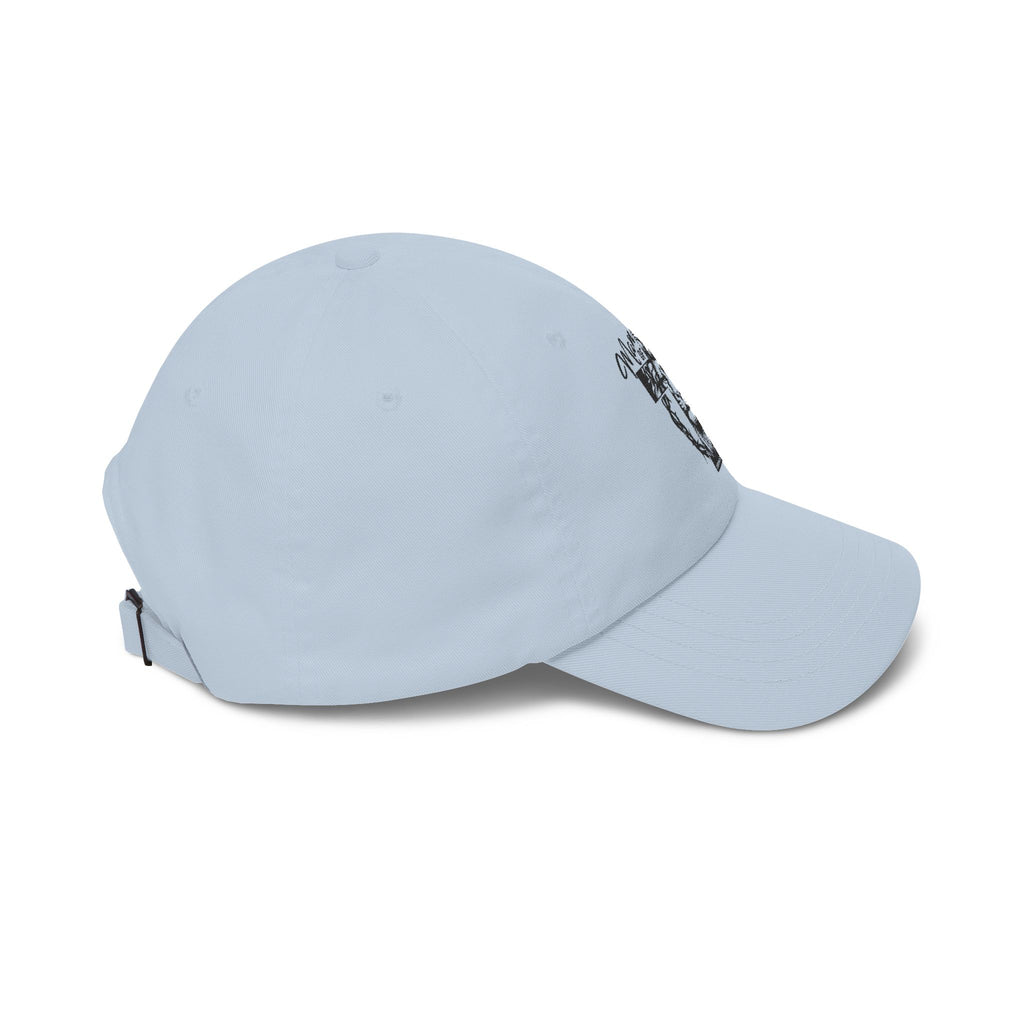 Classic Dad Cap — Lion & Cross 'More Faith' Embroidered Baseball Hat