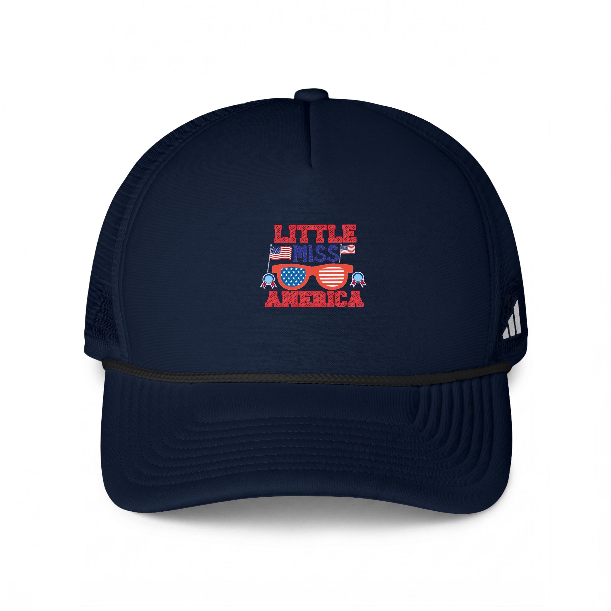 Little Miss America Trucker Cap – Patriotic Kids' Baseball Hat