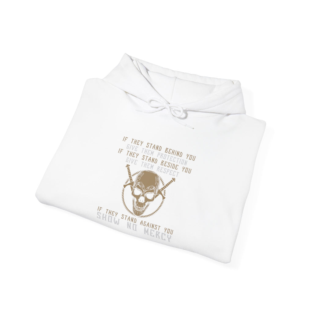 Skull & Crossbones Hoodie – "I Keep Going Till I Fall Asleep" Vintage Graphic Sweatshirt