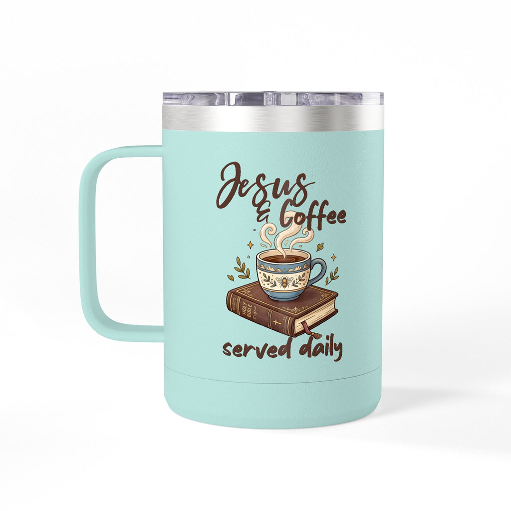 Coffee Tumbler Mug — 15 oz