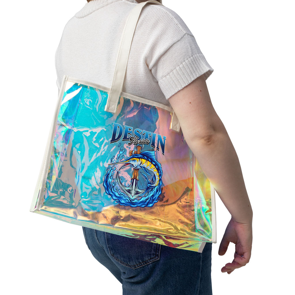 Beach Holographic Tote Bag