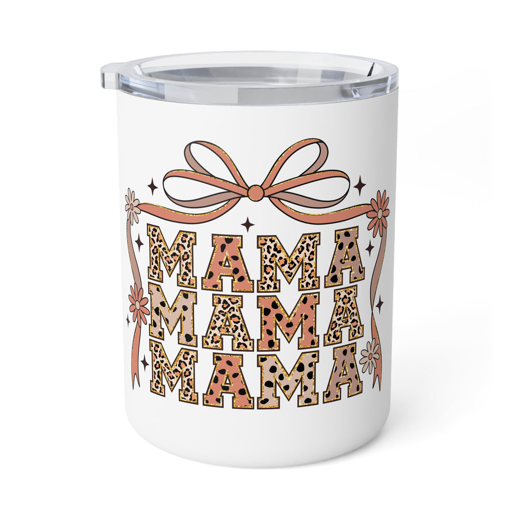 Insulated Coffee Mug - 10oz Travel Tumbler for Moms